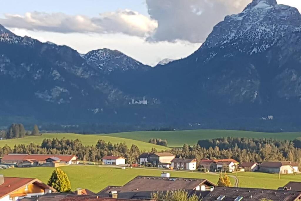 Neuschwanstein-Blick Apartment Füssen Exterior foto
