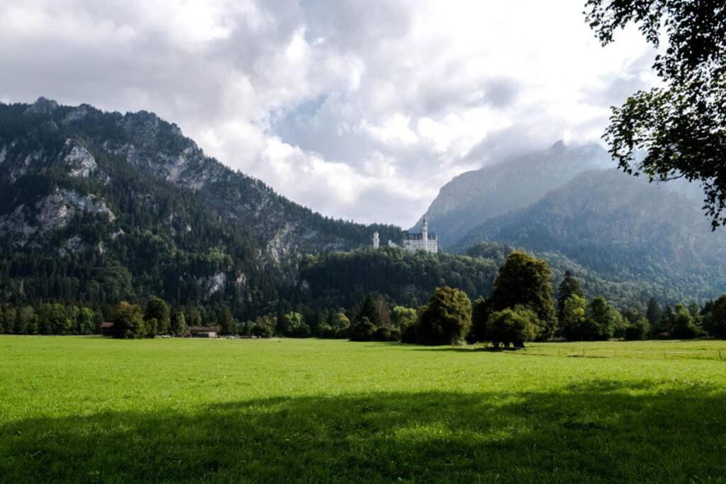 Neuschwanstein-Blick Apartment Füssen Exterior foto